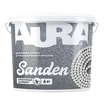 Аура Sanden материал декоративный для механизированного нанесения Аура Sanden материал декоративный для механизированного нанесения недорого с доставкой