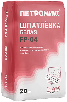 Петромикс FP-04 шпатлевка белая Петромикс FP-04 шпатлевка белая недорого с доставкой