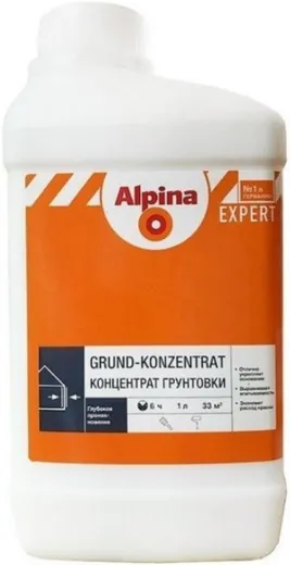 Alpina Expert Grund Konzentrat грунт-концентрат Alpina Expert Grund Konzentrat грунт-концентрат недорого с доставкой