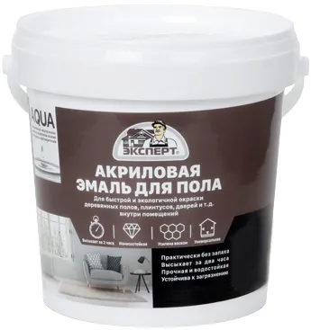 Эксперт эмаль для пола акриловая Эксперт эмаль для пола акриловая