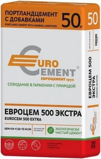 Евроцемент Груп М-500 ЦЕМ II/А-Ш 42,5Н цемент
