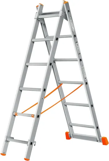 Эйфель Гранит лестница раскладная двухсекционная Эйфель Гранит лестница раскладная двухсекционная недорого с доставкой