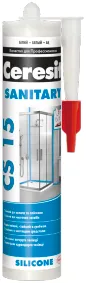 Ceresit CS 15 Sanitary сантехнический силиконовый герметик Ceresit CS 15 Sanitary сантехнический силиконовый герметик