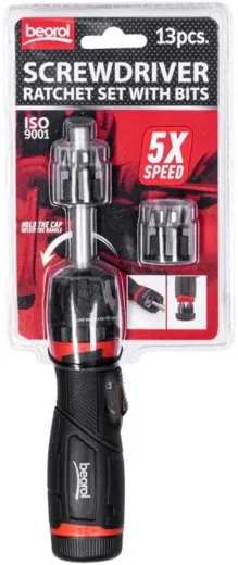 Beorol отвертка с набором бит Beorol отвертка с набором бит недорого с доставкой