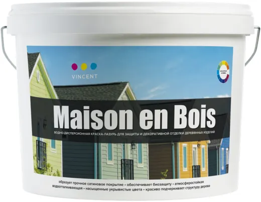 Vincent Maison en Bois водно-дисперсионная краска-лазурь