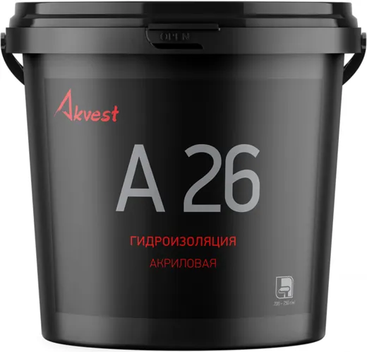 Аквест A 26 гидроизоляция акриловая Аквест A 26 гидроизоляция акриловая недорого с доставкой