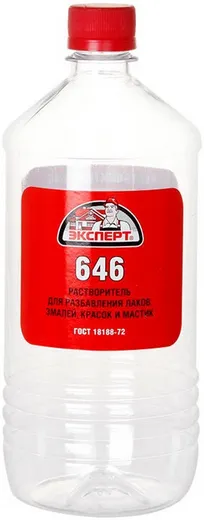 Эксперт Р-646 растворитель для разбавления красок, эмалей, лаков и мастик Эксперт Р-646 растворитель для разбавления красок, эмалей, лаков и мастик недорого с доставкой