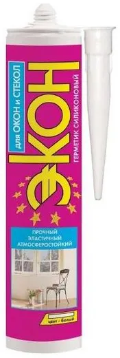 Экон герметик силиконовый для окон и стекол Экон герметик силиконовый для окон и стекол недорого с доставкой