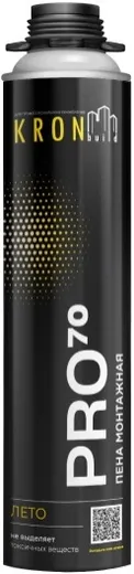 Kronbuild Pro 70 Лето пена монтажная Kronbuild Pro 70 Лето пена монтажная недорого с доставкой