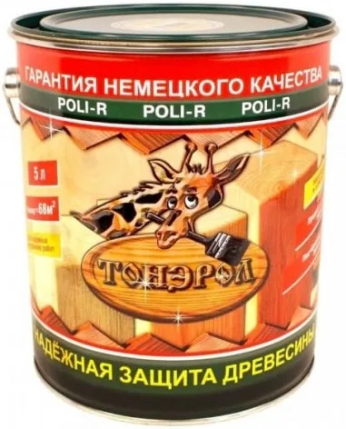 Поли-Р Тонэрол пропитка для дерева Поли-Р Тонэрол пропитка для дерева