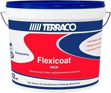 Terraco Flexicoat Maxi покрытие готовое экономичное гидроизоляционное Terraco Flexicoat Maxi покрытие готовое экономичное гидроизоляционное недорого с доставкой