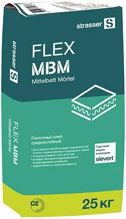 Quick-Mix Flex Mbm клей плиточный среднеслойный