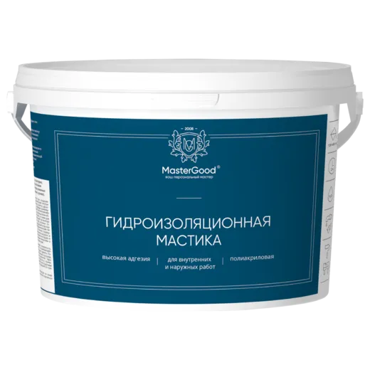 Master Good HydroБарьер гидроизоляционная мастика полиакриловая