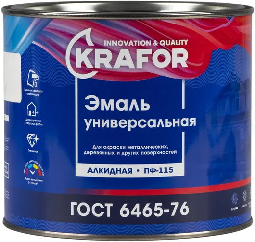 Крафор ПФ-115 эмаль универсальная алкидная Крафор ПФ-115 эмаль универсальная алкидная недорого с доставкой