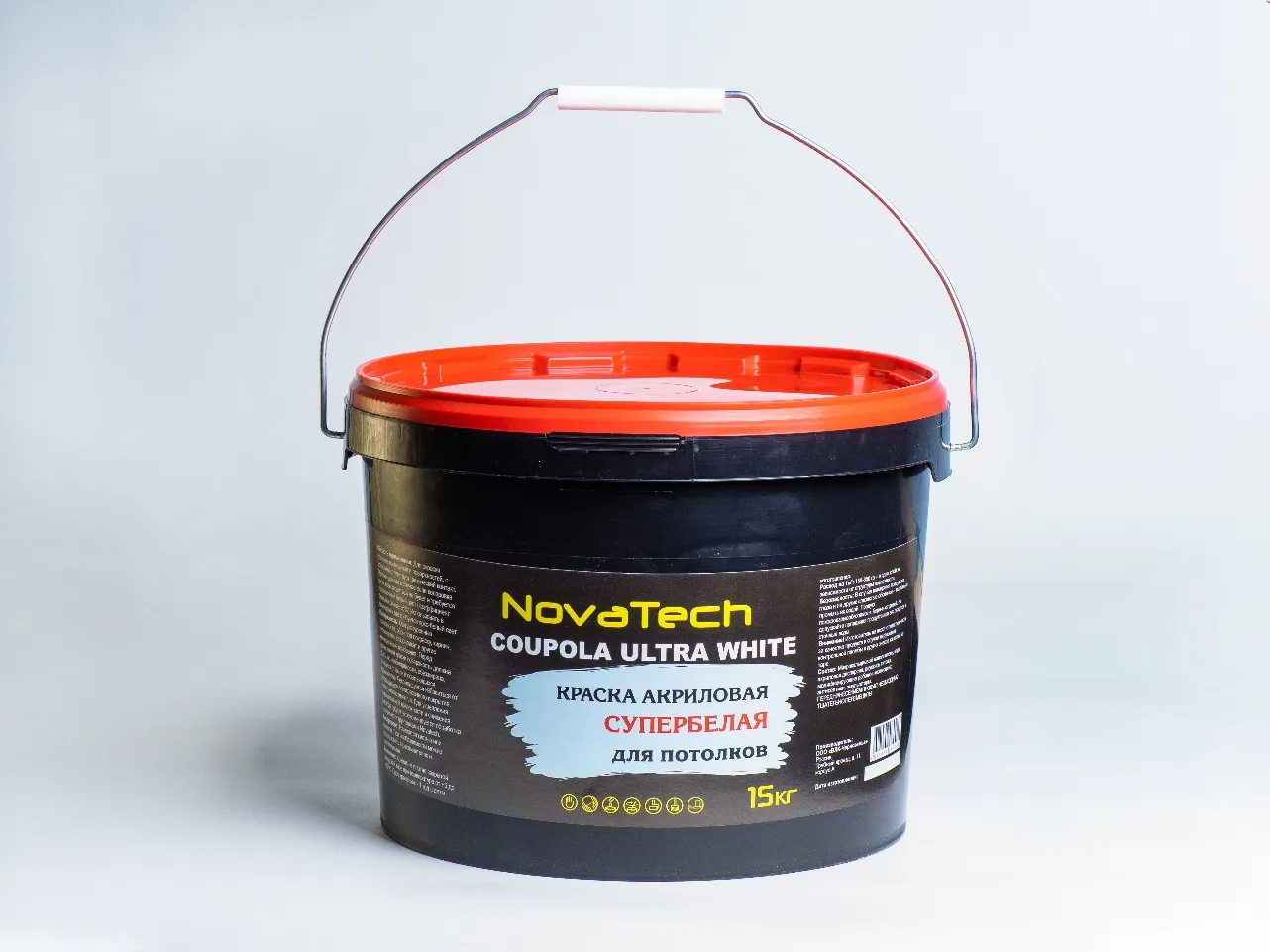 Краска NovaTech для стен и потолков влагостойкая