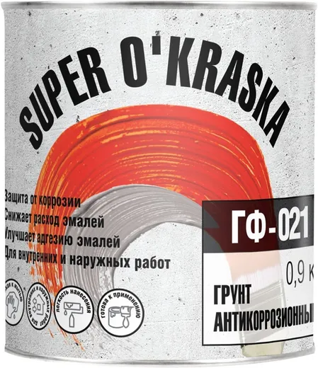 Super Okraska ГФ-021 грунт антикоррозионный Super Okraska ГФ-021 грунт антикоррозионный недорого с доставкой