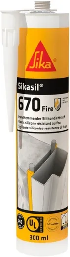Sika Sikasil 670 Fire огнестойкий шовный герметик
