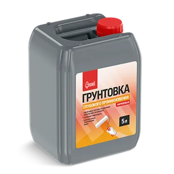 Грунтовка "Глубокого проникновения" 5 литров