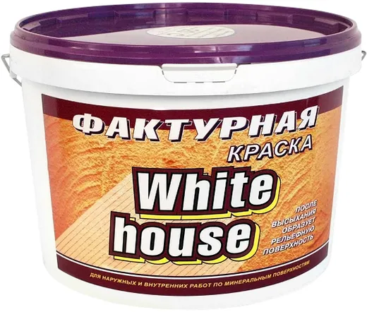 White House Фактурная краска для наружных и внутренних работ White House Фактурная краска для наружных и внутренних работ недорого с доставкой