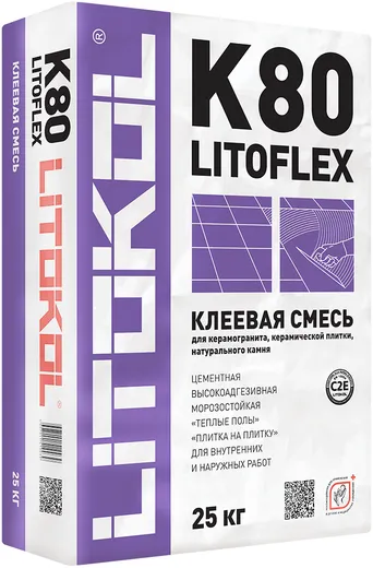 Литокол Litoflex K80 клеевая смесь Литокол Litoflex K80 клеевая смесь
