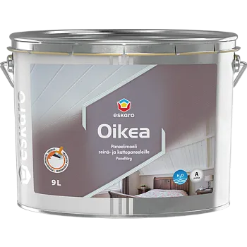Eskaro Oikea краска для деревянных потолков и стен Eskaro Oikea краска для деревянных потолков и стен