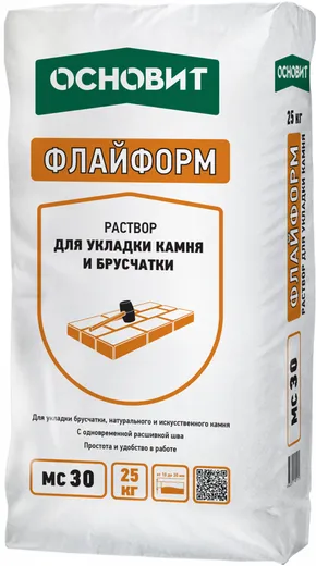 Основит Флайформ MC 30 раствор для укладки камня и брусчатки Основит Флайформ MC 30 раствор для укладки камня и брусчатки недорого с доставкой