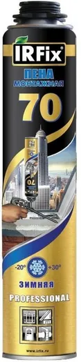 Irfix 70 пена монтажная профессиональная Irfix 70 пена монтажная профессиональная недорого с доставкой