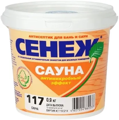 Сенеж Сауна антисептик для бань и саун Сенеж Сауна антисептик для бань и саун