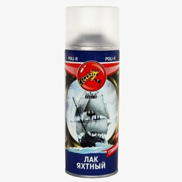 Аэрозольный яхтный лак