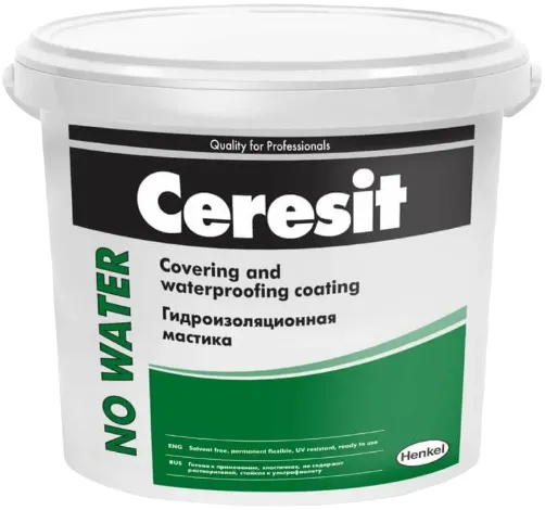 Ceresit No Water гидроизоляционная мастика Ceresit No Water гидроизоляционная мастика недорого с доставкой