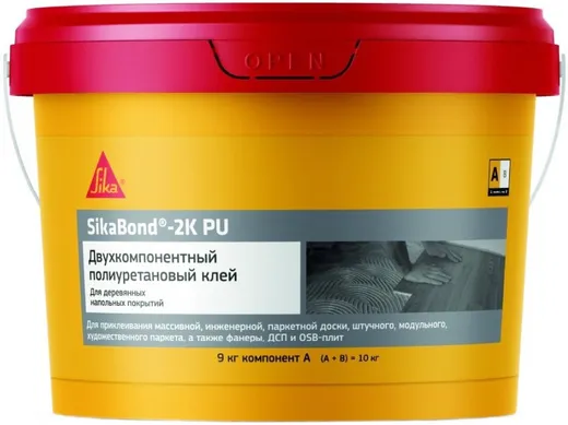 Sika Sikabond-PU 2K двухкомпонентный жестко-эластичный полиуретановый клей
