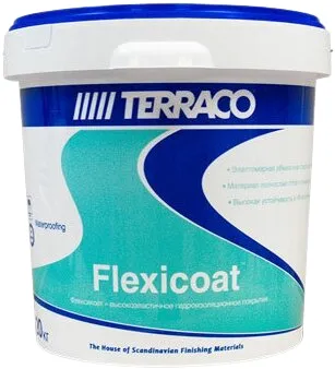 Terraco Flexicoat покрытие готовое гидроизоляционное Terraco Flexicoat покрытие готовое гидроизоляционное недорого с доставкой