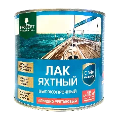 Лак яхтный PROSEPT, полуматовый готовый состав