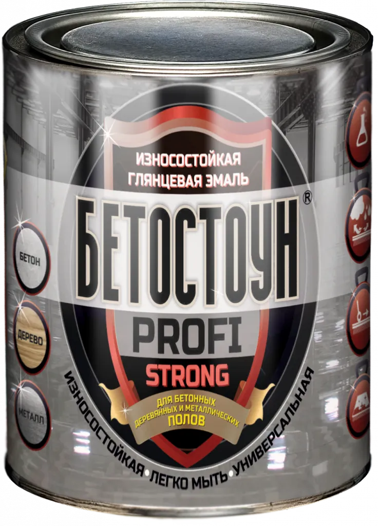 Бетостоун PROFI «STRONG»(эмаль для бетонных, деревянных и металлических полов)