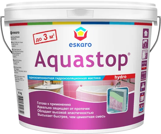 Eskaro Aquastop Hydro гидроизоляционная мастика Eskaro Aquastop Hydro гидроизоляционная мастика