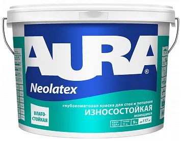 Аура Interior Neolatex интерьерная краска для стен и потолков Аура Interior Neolatex интерьерная краска для стен и потолков