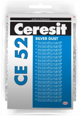 Ceresit CE 52 Silver Dust декоративная добавка для эпоксидной затирки