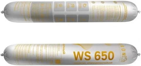 Kronbuild WS 650 герметик атмосферостойкий силиконовый Kronbuild WS 650 герметик атмосферостойкий силиконовый
