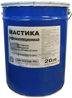Оргкровля мастика гидроизоляционная битумная холодная Оргкровля мастика гидроизоляционная битумная холодная недорого с доставкой