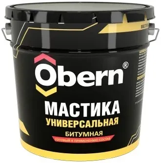 Obern Black мастика битумная универсальная Obern Black мастика битумная универсальная недорого с доставкой