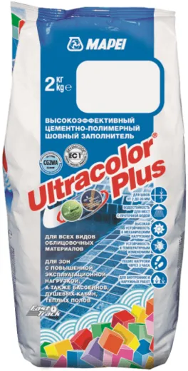 Mapei Ultracolor Plus высокоэффективный шовный заполнитель на цементной основе Mapei Ultracolor Plus высокоэффективный шовный заполнитель на цементной основе