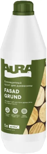 Аура Fasad Grund биозащитный грунт для древесины Аура Fasad Grund биозащитный грунт для древесины недорого с доставкой