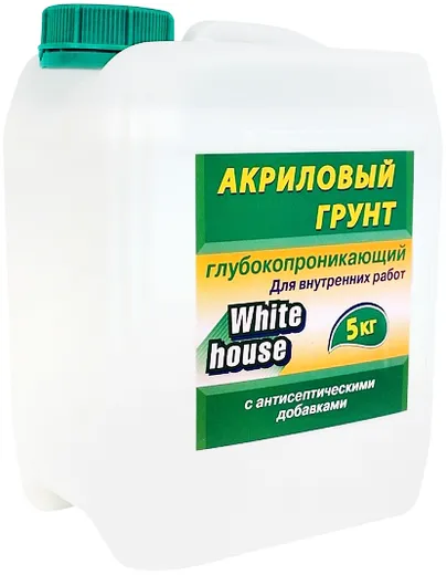 White House акриловый грунт глубокопроникающий для внутренних работ White House акриловый грунт глубокопроникающий для внутренних работ недорого с доставкой