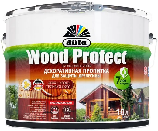 Dufa Wood Protect высокоэффективная декоративная пропитка Dufa Wood Protect высокоэффективная декоративная пропитка недорого с доставкой