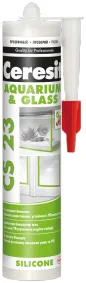 Ceresit CS 23 Glass Silicone силиконовый герметик для стекла и аквариумов Ceresit CS 23 Glass Silicone силиконовый герметик для стекла и аквариумов недорого с доставкой