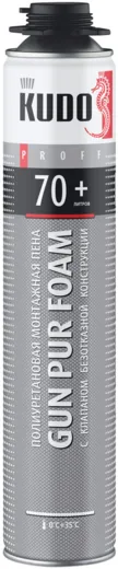 Kudo Proff Pur Foam Absolut 70+ профессиональная монтажная пена
