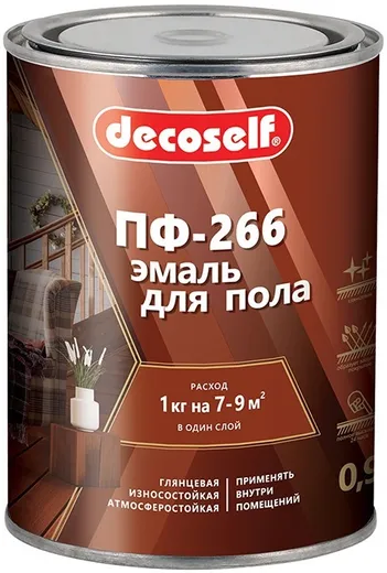 Пуфас Decoself ПФ-266 эмаль для пола Пуфас Decoself ПФ-266 эмаль для пола недорого с доставкой