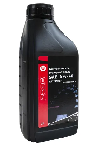 Синтетическое моторное масло SAE 5w-40 API SN/CF