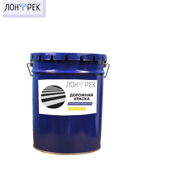 Лонтрек Краска АК-511 для дорожной разметки Красная