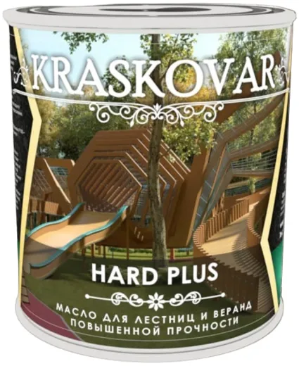 Красковар Hard Plus масло для лестниц и веранд повышенной прочности Красковар Hard Plus масло для лестниц и веранд повышенной прочности недорого с доставкой